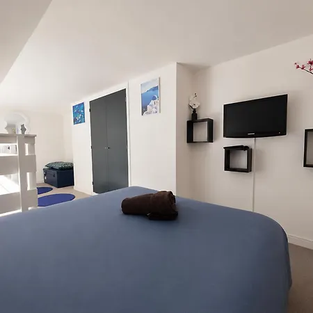 Duplex Vue Mer, Balcon, Parking Prive Lägenhet Cabourg