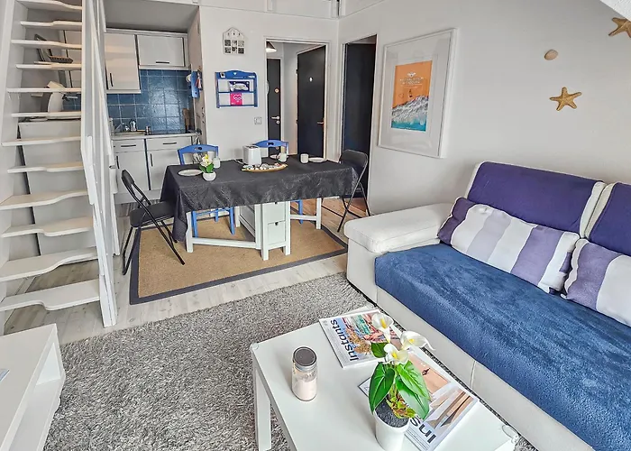 Duplex Vue Mer, Balcon, Parking Privé