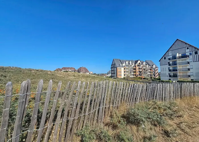 Appartement Duplex Vue Mer, Balcon, Parking Privé Cabourg