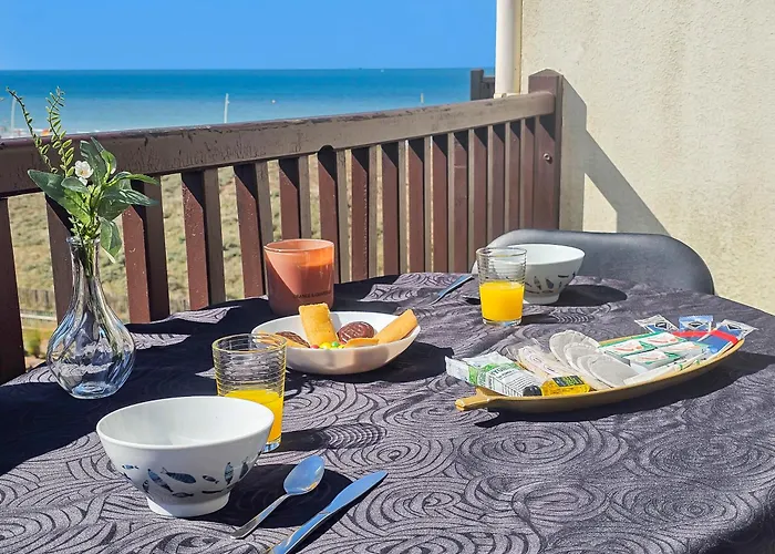 Duplex Vue Mer, Balcon, Parking Privé Cabourg