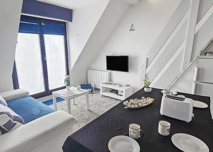 Duplex Vue Mer, Balcon, Parking Privé Appartement Cabourg